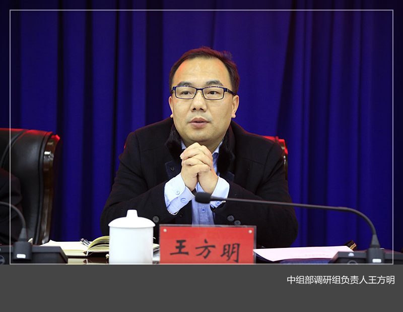 中组部调研组来我校调研